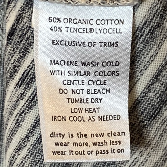 Toad&Co Imogene Faux Wrap Dress Womens S Gray Organic‎ Comfort Office Minimalist - Picture 5 of 7